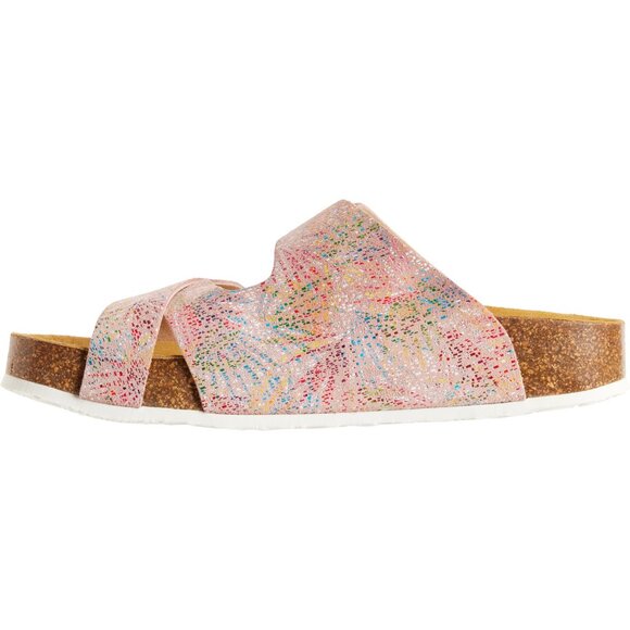 NEW Plakton Made in Spain Cork Footbed Sandals - Leather For Women 7252s4 - Picture 4 of 6